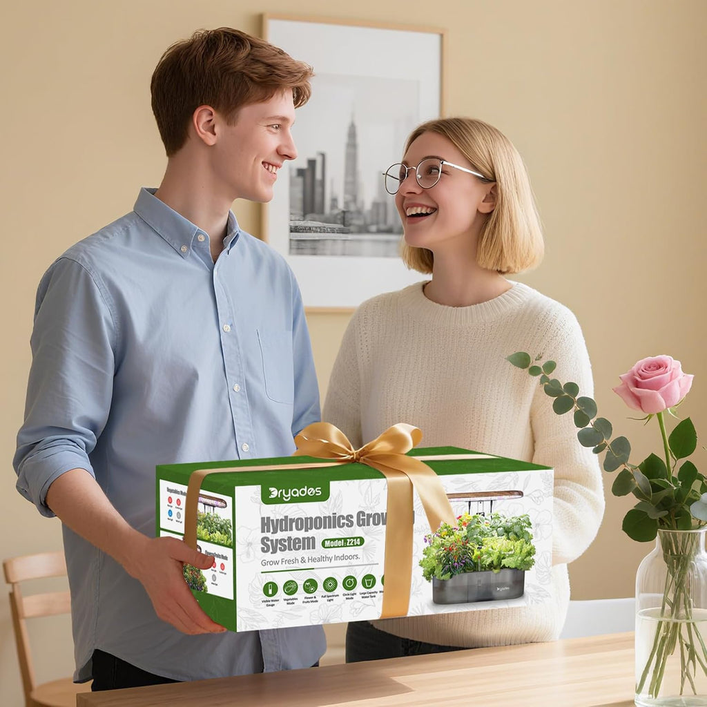 Hydroponics Growing System Indoor Garden: 12 Pods Hydroponic Planter