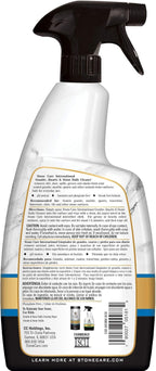 Stone Care International Granite Cleaner - 32 Fluid Ounces (2 Pack) Granite Marble Quartz Tile Travertine Limestone Slate Clean