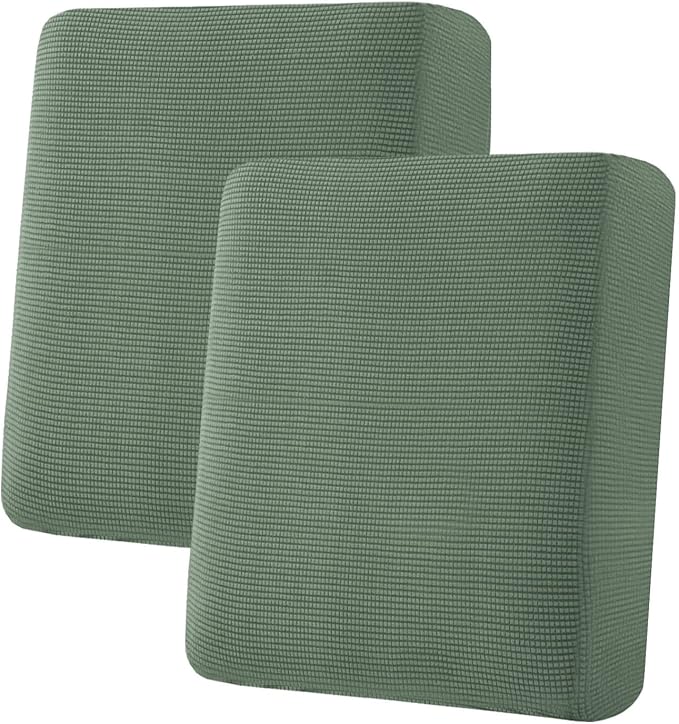 H.VERSAILTEX Super Stretch Individual Seat Cushion Covers Sofa Covers Couch by HVERSAILTEX