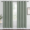 NICETOWN Greyish Green Blackout Curtains 78" Long by NICETOWN