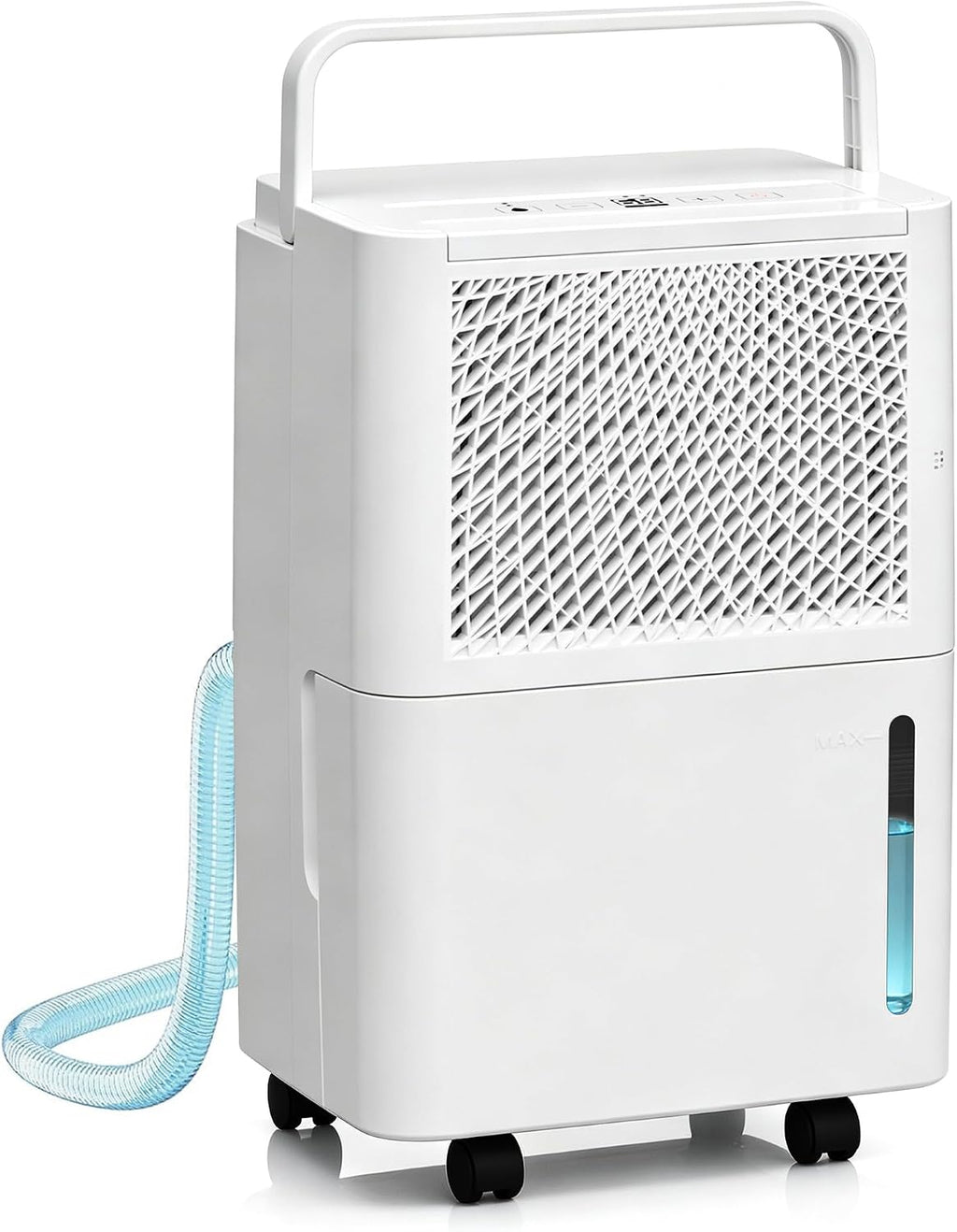 2500 Sq. Ft MAX 30 Pints Dehumidifier Equipped With Drainage Hose, Automatic Defrosting, 24-Hour Timer, Ideal for Basement, Home, Bathroom, Bedroom