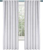 Deconovo Blackout Curtains Back Tab and Rod Pocket Thermal Insulated Curtain by Deconovo