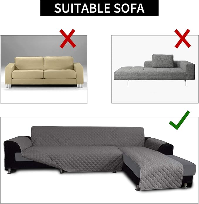 Easy-Going L Shape Sofa Slipcover - Image 4