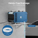 Commercial Dehumidifier for Crawlspace, 5-Year Limited Warranty