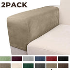 Couch Arm Covers 2 Pcs Sofa Armrest Covers Stretch Couch, Armrest Cover - Image 5