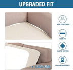 H.VERSAILTEX Super Stretch Individual Seat Cushion Covers Sofa Covers Couch - Image 6