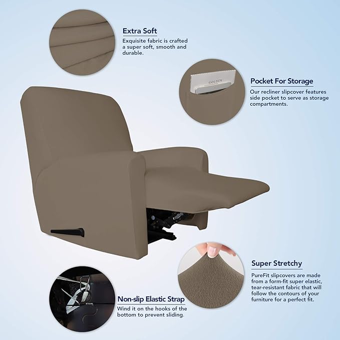 PureFit Super Stretch Chair Sofa Slipcover - Image 3