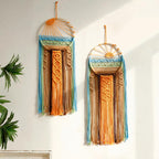 Artilady Macrame Wall Hanging Tapestry, Boho Sun Art Decor Dream Catcher