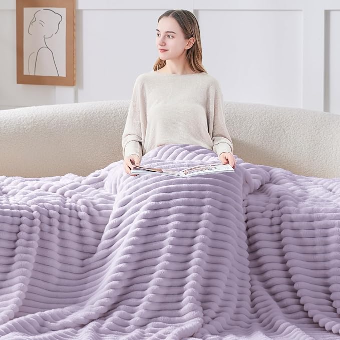 BEDELITE Fleece Throw Blanket for Couch - Image 3