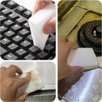 Versatile 100-Pack Magic Sponges Cleaning Erasers, Long-Lasting Melamine Sponge Bulk Set for Home Cleaning, Effective Scrubbers for Bathrooms, Walls, Floors, Baseboards, and Tile Grout