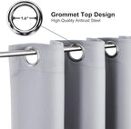 ChrisDowa Grommet Blackout Curtains - Image 2