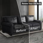 Leather Look Couch Cushion Covers Sofa Seat Slipcovers Sets Couches Furniture - Image 7