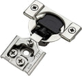 Soft Close Hinges for Kitchen Cabinet Hinges, 1/2 Inch Overlay, 60 Pack