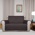 PureFit Reversible Quilted Sofa Cover, Water Resistant Medium Slipcover - Image 2