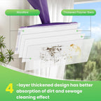 60 Pack for Swiffer Wet Jet Pads for Swiffer Wet Jet Mop