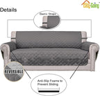 Easy-Going Oversized Chair Sofa Slipcover Reversible Sofa Cover Water Resistant - Image 3