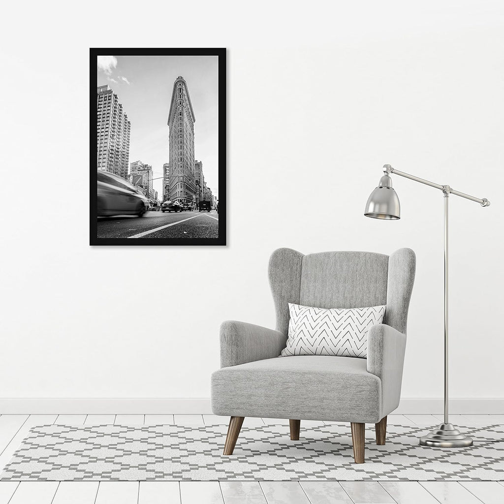 Americanflat 24x36 Poster Frame - Engineered Wood - Black