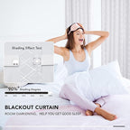Deconovo White Room Darkening Curtains - Image 6