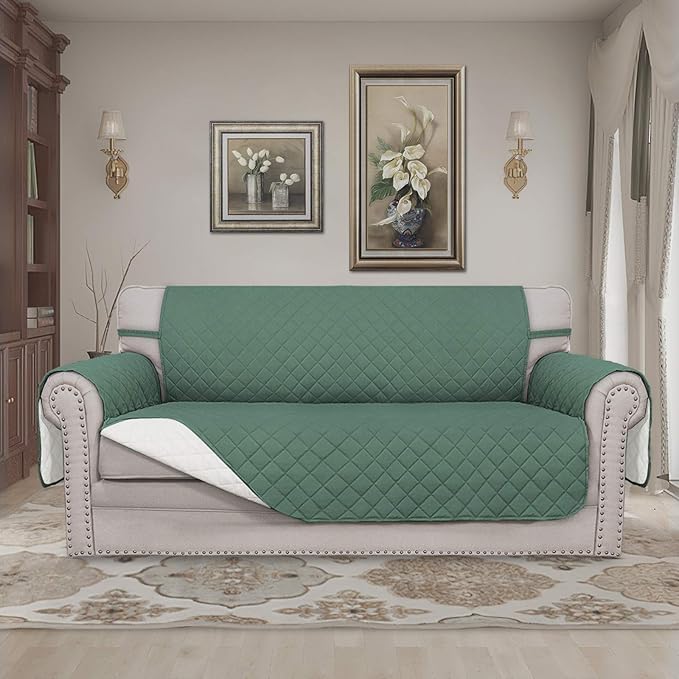 Easy-Going Sofa Slipcover Reversible Loveseat Sofa Cover Couch Cover - Image 2