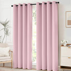 Yakamok Pink Blackout Curtains - Image 2