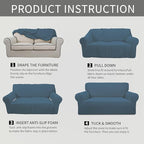 Easy-Going Stretch Chair Sofa Slipcover 1-Piece Couch Sofa Cover Furniture - Image 7