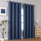 ChrisDowa Blackout Curtains 108 Inches Long 2 Panels Set - Image 5
