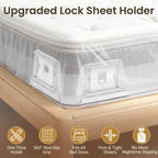INSMART Sheet Holders-Bed Sheet Holder for Corners&Sides, 4 Pcs