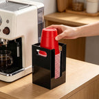 Cup Dispenser, Wall Mount Cup Holder Fits Cups Up to 18 oz