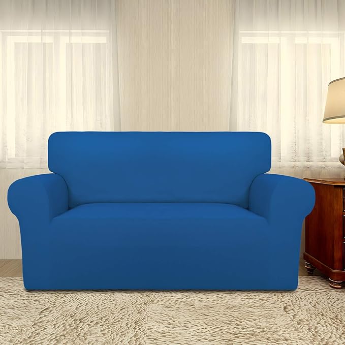 PureFit Super Stretch Sofa Slipcover – Spandex Non Slip Soft Couch Sofa Cover - Image 2