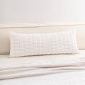 Corduroy Decorative Throw Pillow Covers 14x36 InchSoft Striped Pillow Covers by Unknown