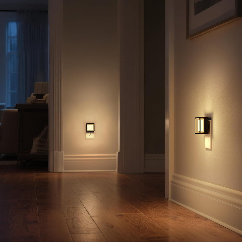 DORESshop LED Night Light,Night Lights Plug Into Wall [2 Pack],3CCT