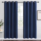 NICETOWN Navy Blackout Curtains 78" Long by NICETOWN