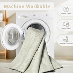 Washable Rugs 6x9 Area Rugs for Living Room, Dining Room- Large Ultra Soft Faux - Image 5