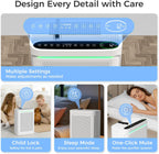 VOOPNU Air Purifiers For Home With Air Quality Display, DH-JHD08(White)