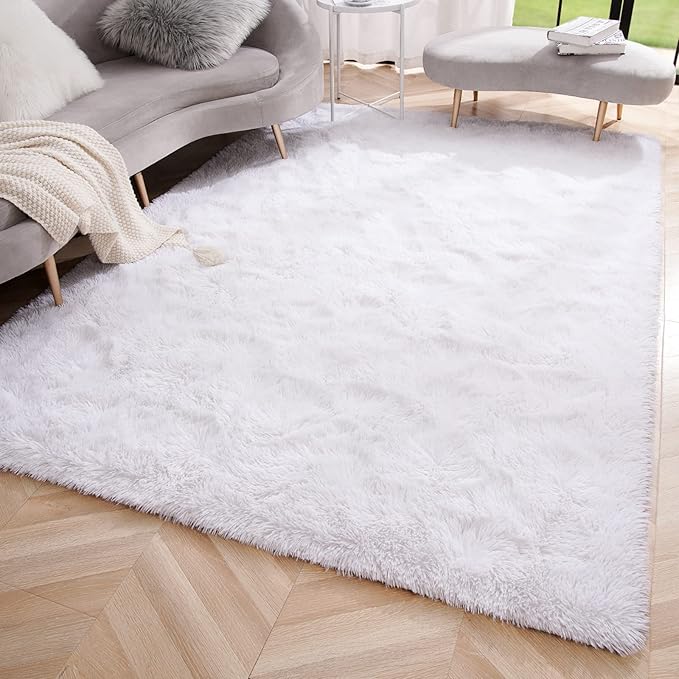 Amearea Premium Soft Fluffy Rug Modern Shag Carpet, Fuzzy Plush Rugs - Image 4