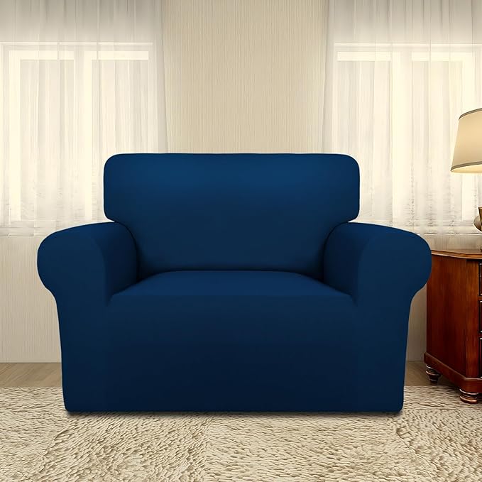 PureFit Super Stretch Sofa Slipcover – Spandex Non Slip Soft Couch Sofa Cover - Image 2