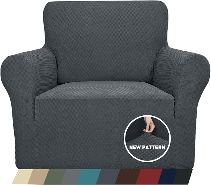 ZNSAYOTX 1 Piece Jacquard Chair Slipcovers by ZNSAYOTX