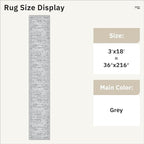 Hallway Runner Rug 3x18 - Image 5