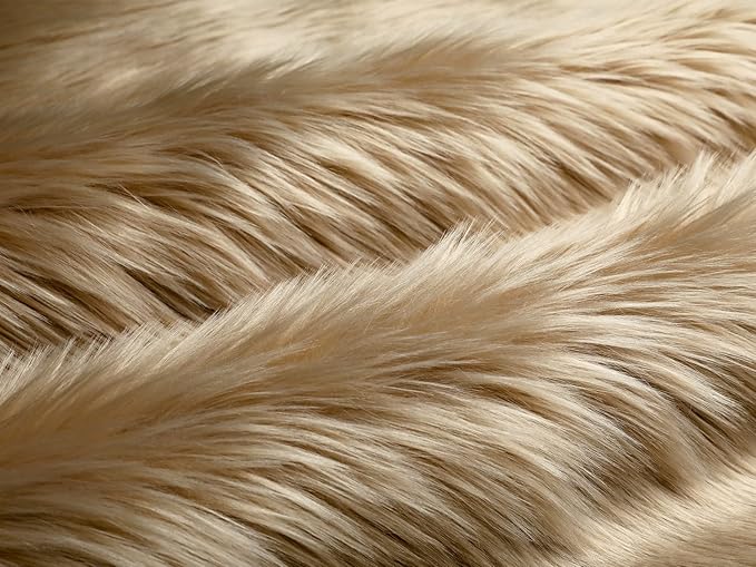 Ciicool Fluffy Faux Fur Area Rug 8 x 10 Feet, Thick Shaggy Fuzzy Rugs Floor - Image 4