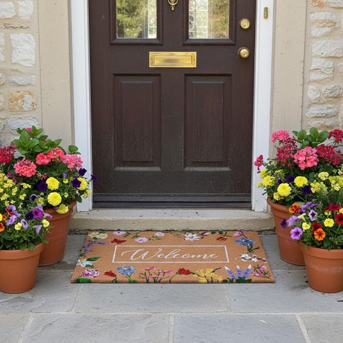 Calloway Mills Butterfly Garden Welcome Doormat - Image 4