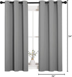 NICETOWN Bedroom Curtains Blackout Drapery Panels, Three Pass Microfiber - Image 9