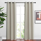 NICETOWN Blackout Natural Curtains & Drapes by NICETOWN