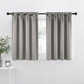 NICETOWN Room Darkening Cafe Satin Curtains by NICETOWN