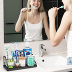 Bathroom Organizers and Storage,7 Slots, Kids Electric Toothbrush Holders