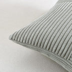 Fancy Homi 2 Packs Grey Lumbar Decorative Throw Pillow Covers 20x28 Inch - Image 5