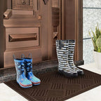 Mibao Front Door Mat, Dirt Trapper Welcome Mat - Image 3