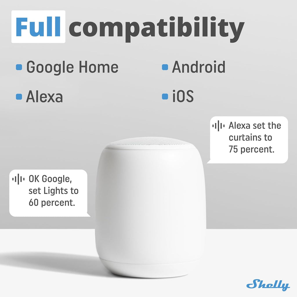 Shelly Plus Uni Smart Wi-Fi and Bluetooth Operated Module, Dry Contact