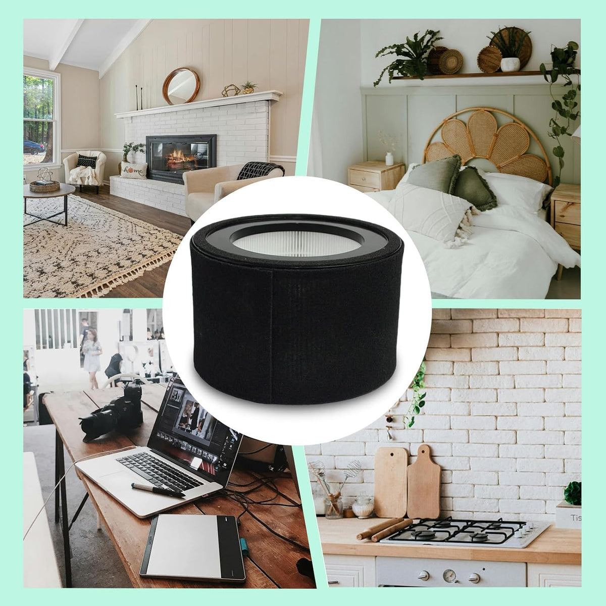EE-5068 Filter Compatible with Crane EE-5068 Air Purifier