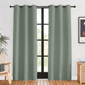 NICETOWN Window Curtain Panels, 1 Pair, 42 by 80-inch, Thermal Insulated Solid by NICETOWN