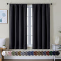 Simplebrand Ava Halloween Black Blackout Curtains by Simplebrand